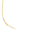 TOMEI Lusso Italia Dual-Tone Teardrop Bracelet, Yellow Gold 916