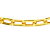 TOMEI Lusso Italia Glossy Sinki Bracelet, Yellow Gold 916