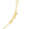 TOMEI Lusso Italia Dangling Ribbon Necklace, Yellow Gold 916