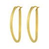 TOMEI Lusso Italia Elegance Hoop Earrings, Yellow Gold 916