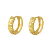 TOMEI Lusso Italia Hoop Earrings, Yellow Gold 916