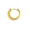 TOMEI Lusso Italia Hoop Earrings, Yellow Gold 916