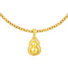 TOMEI Gourd Pendant, Yellow Gold 999