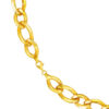 TOMEI Lusso Italia Pleated Necklace, Yellow Gold 916