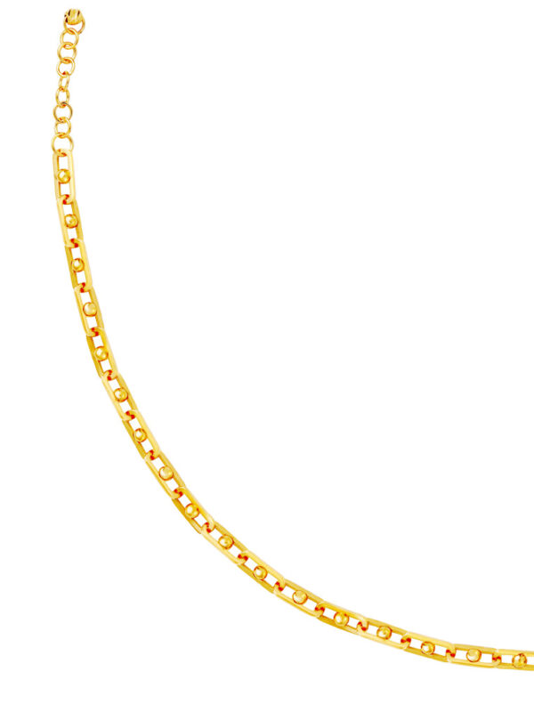 TOMEI Lusso Italia Linked Ball Bracelet, Yellow Gold 916
