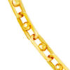 TOMEI Lusso Italia Linked Ball Bracelet, Yellow Gold 916