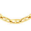TOMEI Lusso Italia Elongated Link Necklace, Yellow Gold 916