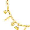 TOMEI Lusso Italia Ladies Essentials Bracelet, Yellow Gold 916