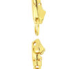 TOMEI Leopard Bracelet, Yellow Gold 916
