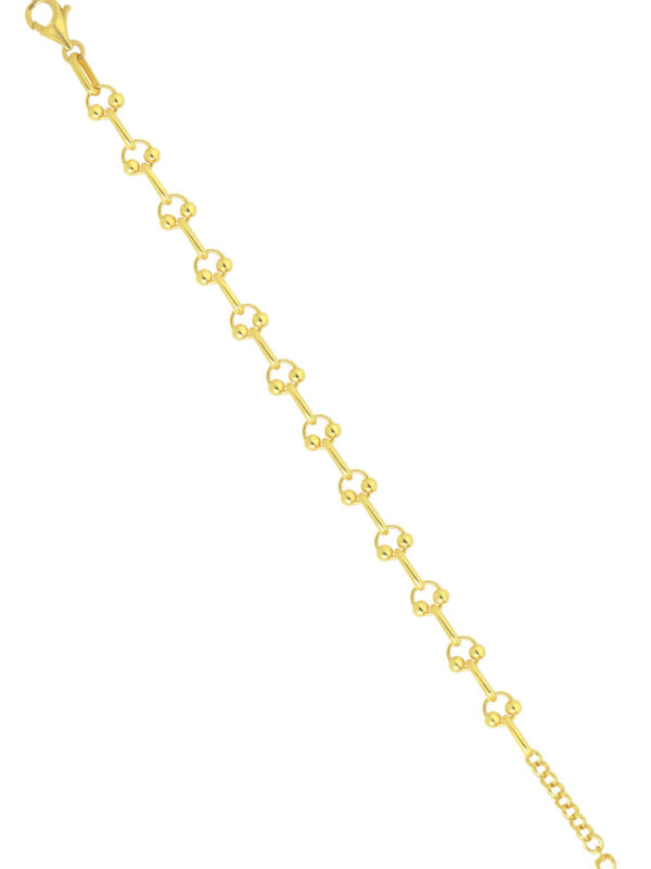 TOMEI Darling Beads Bracelet, Yellow Gold 916
