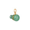 TOMEI Lucky Gourd Jade Pendant, Yellow Gold 835
