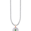 TOMEI Jade Of Completeness Pendant, Rose Gold 750