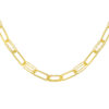 TOMEI Gilded Chain-esque Necklace, Yellow Gold 916 (IN-H5708-1C)