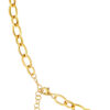 TOMEI Lusso Italia Key and Lock Necklace, Yellow Gold 916