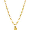 TOMEI Lusso Italia Key and Lock Necklace, Yellow Gold 916