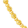 TOMEI Lusso Italia Fluorescence Beads Bracelet, Yellow Gold 916