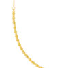 TOMEI Lusso Italia Fluorescence Beads Bracelet, Yellow Gold 916