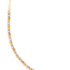 TOMEI Lusso Italia Tri-Tone Beads Bracelet, Yellow Gold 916
