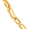 TOMEI Lusso Italia Gleaming Linked Bracelet, Yellow Gold 916