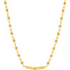 TOMEI Lusso Italia Darling Beads Necklace, Yellow Gold 916