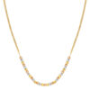 TOMEI Lusso Italia Fluorescence Beads Necklace, Yellow Gold 916