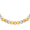 TOMEI Lusso Italia Fluorescence Beads Necklace, Yellow Gold 916