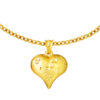 TOMEI Lusso Italia Sparkling Love Pendant, Yellow Gold 916