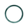 TOMEI Natural Jade Thin Bangle, Dark Green