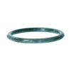TOMEI Natural Jade Thin Bangle, Dark Green