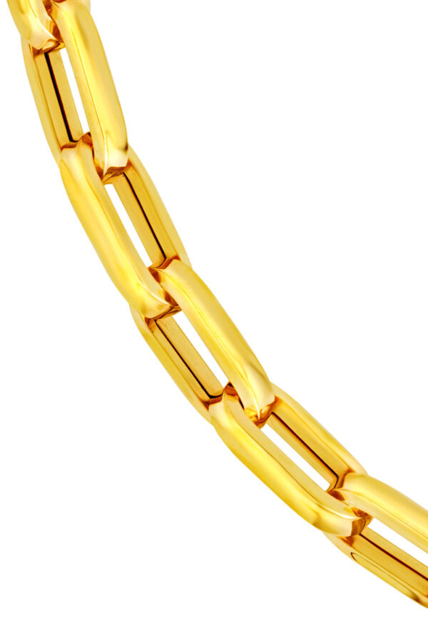 TOMEI Lusso Italia Bold Linked Bracelet, Yellow Gold 916