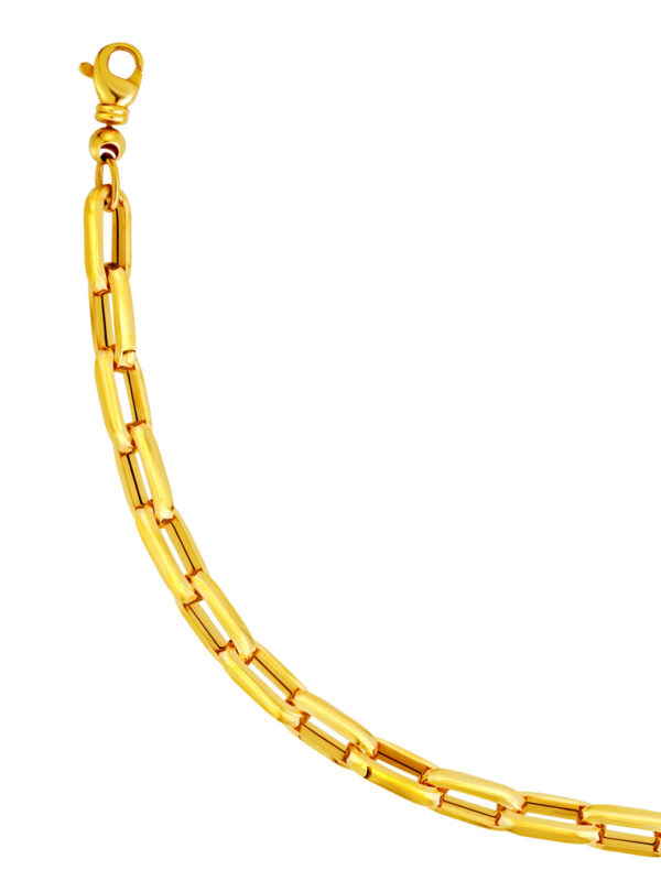 TOMEI Lusso Italia Bold Linked Bracelet, Yellow Gold 916