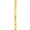 TOMEI Lusso Italia Glossy Linked Bracelet, Yelow Gold 916