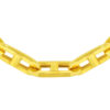 TOMEI Lusso Italia Clip Linked Necklace, Yellow Gold 916
