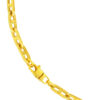 TOMEI Lusso Italia Clip Linked Necklace, Yellow Gold 916