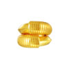 TOMEI Lusso Italia Twisted Ring, Yellow Gold 916