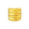 TOMEI Lusso Italia Stacking Ring, Yellow Gold 916