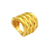 TOMEI Lusso Italia Stacking Ring, Yellow Gold 916
