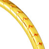 TOMEI Lusso Italia Hollow Bangle, Yellow Gold 916