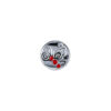 TOMEI Butterfly Printed Charm, White Gold 585