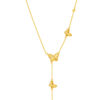 TOMEI Butterfly Necklace, Yellow Gold 999 (5G)