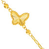 TOMEI Butterfly Bracelet, Yellow Gold 999 (5G)