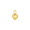 TOMEI Chubby Heart Pendant, Yellow Gold 916