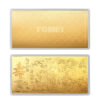 TOMEI Birthday Blessed Gold Wafer 1G, Yellow Gold 9999