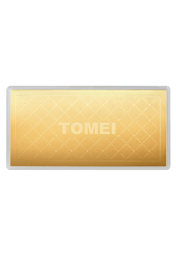 TOMEI Birthday Blessed Gold Wafer 1G, Yellow Gold 9999