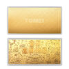 TOMEI Happy Birthday My Dear I Gold Wafer 1G, Yellow Gold 9999