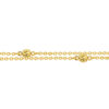 TOMEI Double Strand Bead Bracelet, Yellow Gold 916