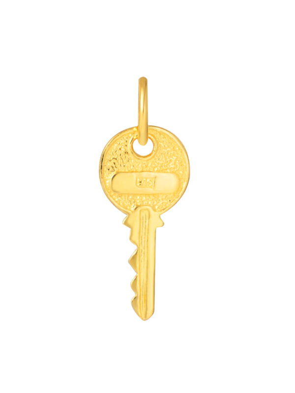 TOMEI Key Pendant, Yellow Gold 916