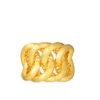 TOMEI Entwining Knot Ring, Yellow Gold 916