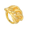 TOMEI Entwining Knot Ring, Yellow Gold 916