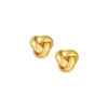 TOMEI Lusso Italia Love Knot Earrings, Yellow Gold 916